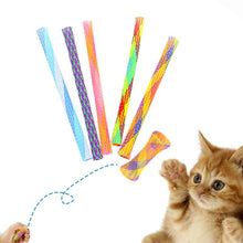 Load image into Gallery viewer, Telescopic Cat Stick Random Colour Nylon Cat Toys Funny Cat Mice Shape 13CM DIY  Fidget  Pet Products 2019 HOT
